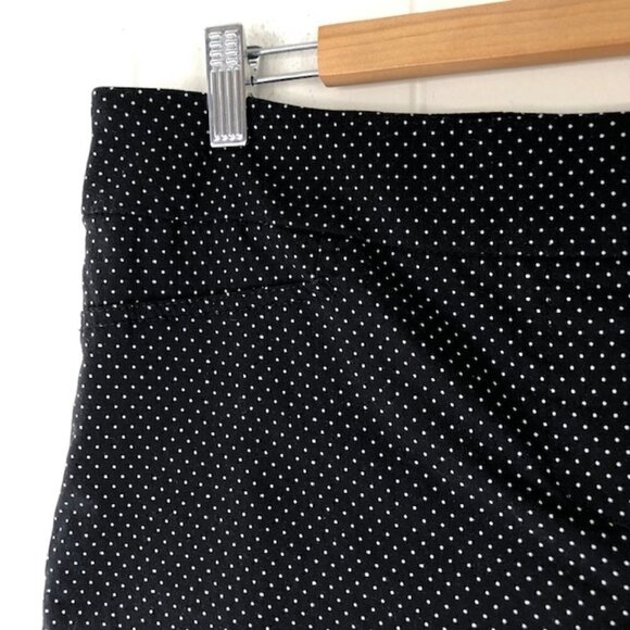 Dalia Womens Polka Dot Walking Shorts Size 10 - Picture 3 of 8